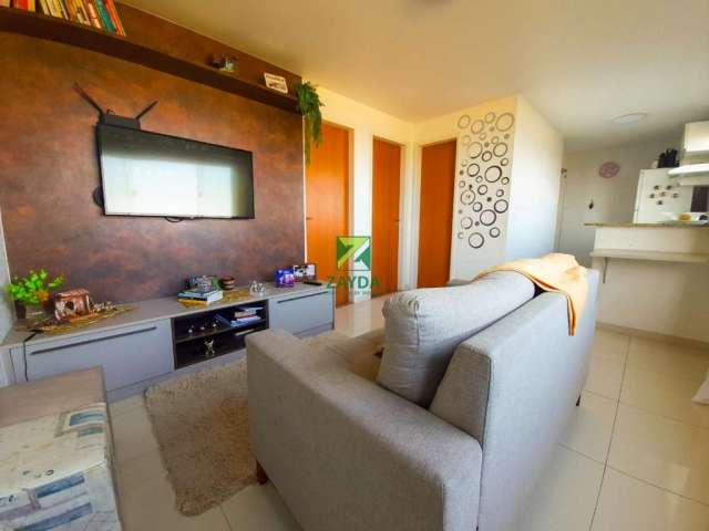 Apartamento à beira mar, com 02 quartos, no Bairro Peixe Dourado I, em Barra de São João.