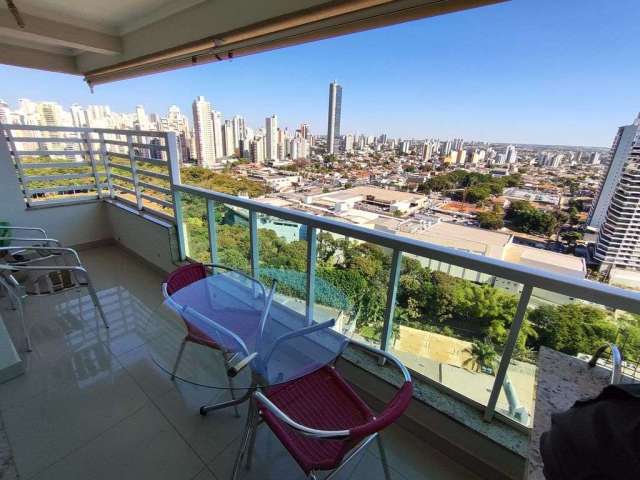 Excelente Flat no Easy Life com vista para o Parque Vaca Brava no Setor Bueno