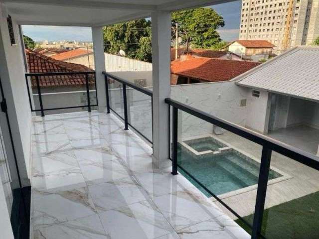 Sobrado de luxo à venda – 415m², 4 quartos (3 suítes), área gourmet e piscina