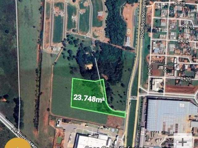 Área comercial 23.748m² Rodovia dos Romeiros - Trindade