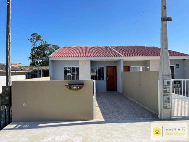 Casa para Venda em Pontal do Paraná, Santa Terezinha, 2 dormitórios, 1 suíte, 2 banheiros, 2 vagas