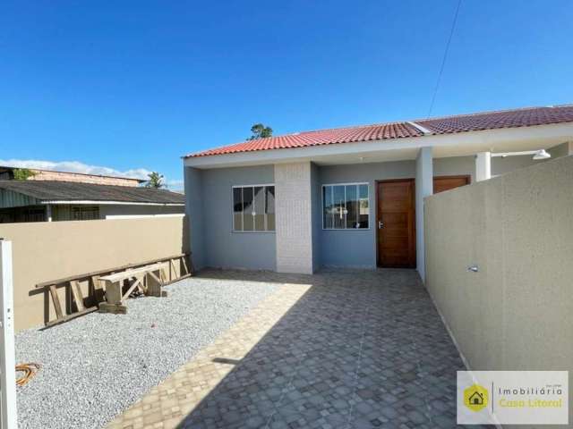 Casa para Venda em Pontal do Paraná, Santa Terezinha, 2 dormitórios, 1 suíte, 2 banheiros, 2 vagas