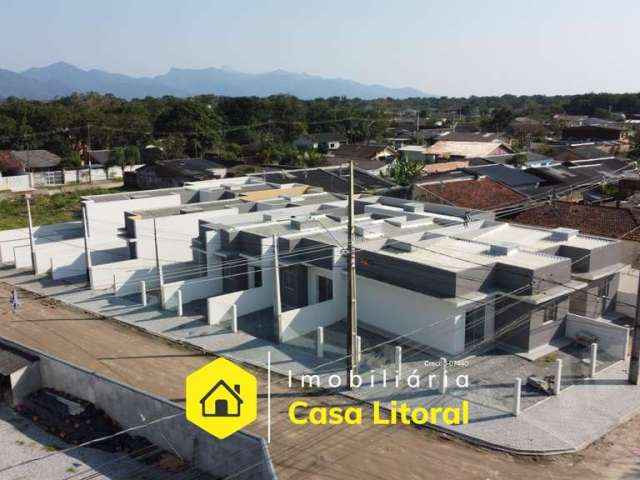 Casa para Venda em Matinhos, Rio da Onça, 2 dormitórios, 1 banheiro, 1 vaga