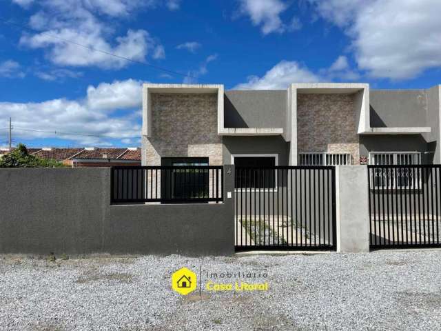 Casa para Venda em Pontal do Paraná, Canoas, 2 dormitórios, 1 suíte, 2 banheiros, 1 vaga