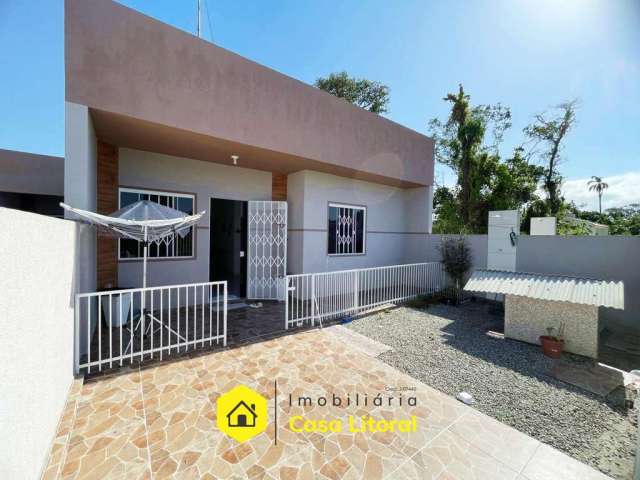 Casa para Venda em Pontal do Paraná, Canoas, 2 dormitórios, 1 suíte, 2 banheiros