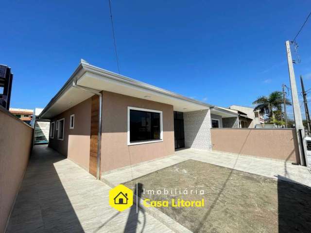 Casa para Venda em Pontal do Paraná, Luciane, 3 dormitórios, 1 suíte, 3 banheiros, 2 vagas