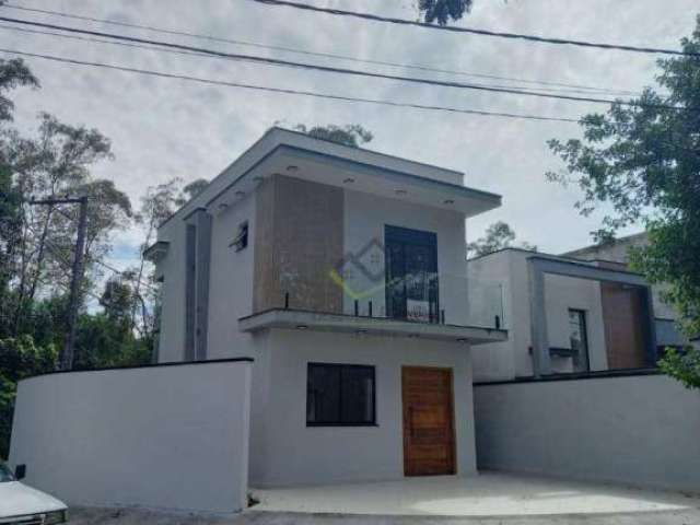 Sobrado com 3 dormitórios à venda, 118 m² por R$ 885.000,00 - Real Park Tietê Jundiapeba - Mogi das Cruzes/SP