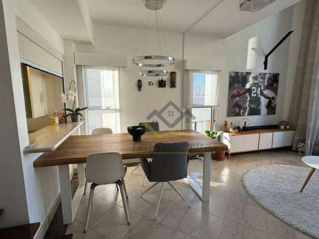 Apartamento Duplex com 1 dormitório à venda, 78 m² por R$ 1.314.000 - Jardim Paulista - São Paulo/SP