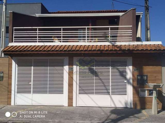 Sobrado com 2 dormitórios à venda, 185 m² por R$ 680.000,00 - Real Park Tietê Jundiapeba - Mogi das Cruzes/SP