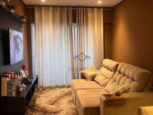 Apartamento com 1 dormitório para alugar, 45 m² por R$ 5.800,00/mês - Alphaville Industrial - Barueri/SP