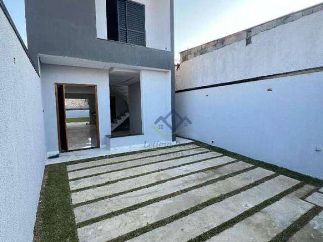 Sobrado com 3 dormitórios à venda, 120 m² por R$ 720.000 - Jardim Casa Branca - Suzano/SP