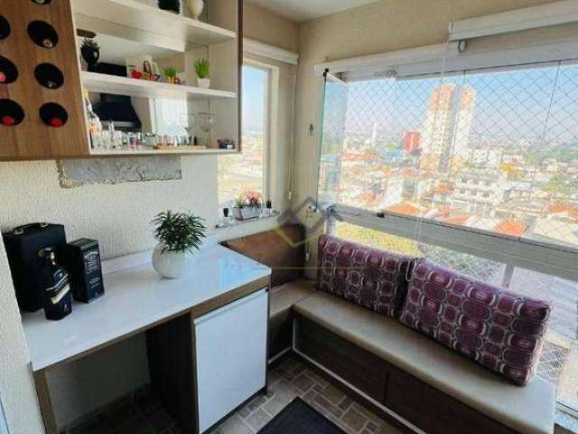 Apartamento com 3 dormitórios à venda, 90 m² por R$ 770.000 - Jardim Imperador - Suzano/SP