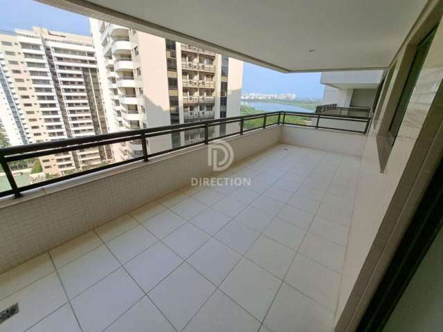 Apartamento com 3 quartos à venda na Avenida Salvador Allende, Barra da Tijuca, Rio de Janeiro, 117 m2 por R$ 950.000