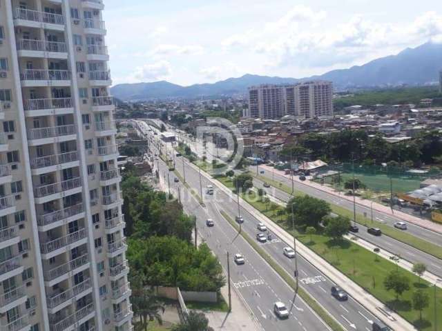 Flat com 1 quarto à venda na Avenida Salvador Allende, Recreio dos Bandeirantes, Rio de Janeiro, 38 m2 por R$ 300.000