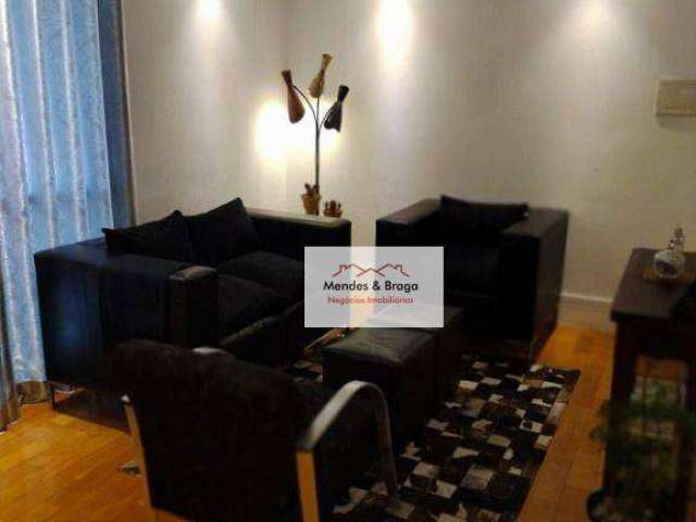 Apartamento com 3 dormitórios à venda, 66 m² por R$ 588.000,00 - Vila Augusta - Guarulhos/SP