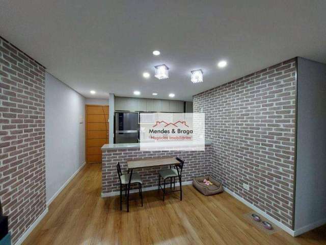 Apartamento com 3 dormitórios à venda, 80 m² por R$ 685.000,00 - Ponte Grande - Guarulhos/SP