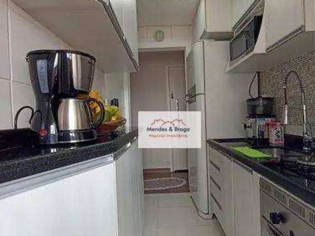 Apartamento com 3 dormitórios à venda, 64 m² por R$ 505.000,00 - Ponte Grande - Guarulhos/SP