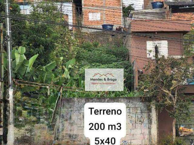 Terreno à venda, 200 m² por R$ 265.000,00 - Jardim Lenize - Guarulhos/SP