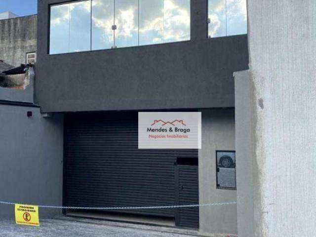 Galpão para alugar, 242 m² por R$ 12.300,00/mês - Vila Augusta - Guarulhos/SP