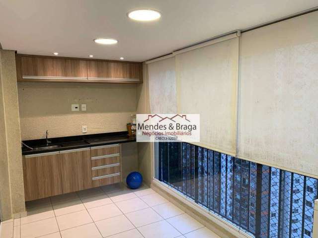 Apartamento com 3 dormitórios à venda, 80 m² por R$ 764.000,00 - Jardim Flor da Montanha - Guarulhos/SP