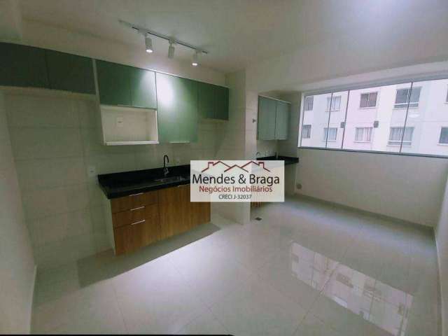 Apartamento com 2 dormitórios para alugar, 44 m² por R$ 2.590,00/mês - Vila Endres - Guarulhos/SP