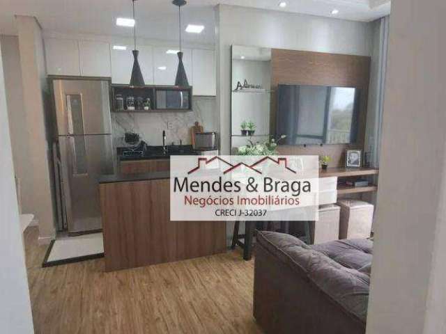 Apartamento com 2 dormitórios à venda, 47 m² por R$ 398.900,00 - Vila Rosália - Guarulhos/SP