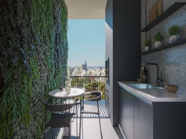 Apartamento garden no água verde, 2 quartos, 1 suíte, 1 vaga, 59,93 m2 priv. e 146 m2 total