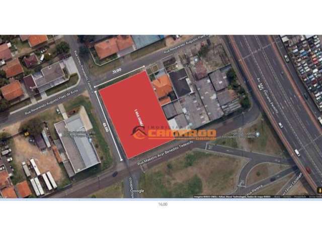 Área à venda, 1488 m² por R$ 1.560.000,00 - Boqueirão - Curitiba/PR