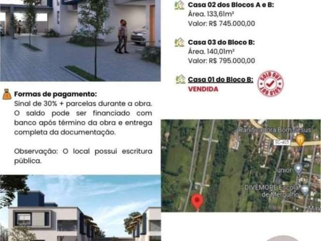 Casa para Venda em Florianópolis, Ribeirão da Ilha, 3 dormitórios, 1 suíte, 3 banheiros, 1 vaga