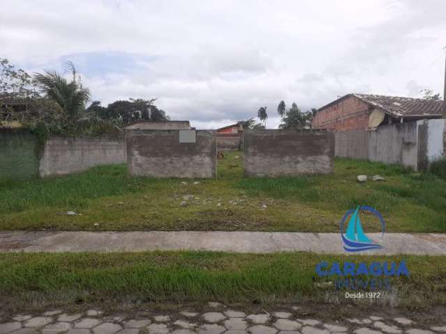 Terreno à venda COM 490m² no bairro Jardim Gaivotas, em Caraguatatuba