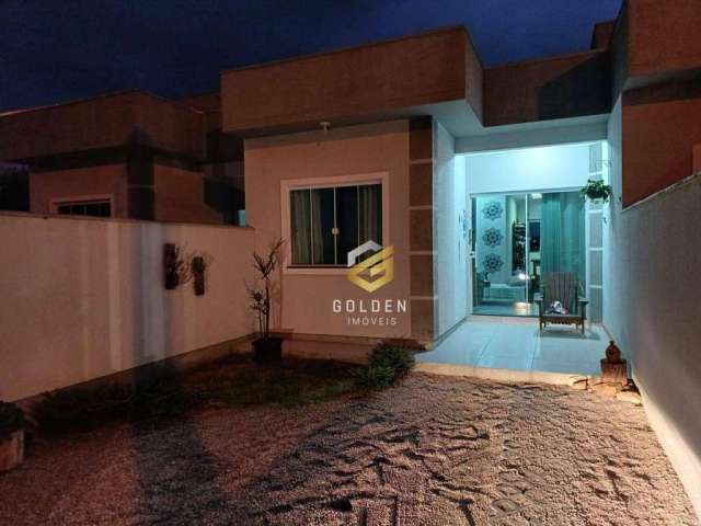 Casa com 2 dormitórios à venda, 63 m² por R$ 450.000 - Loteamento Feller - Tijucas/SC