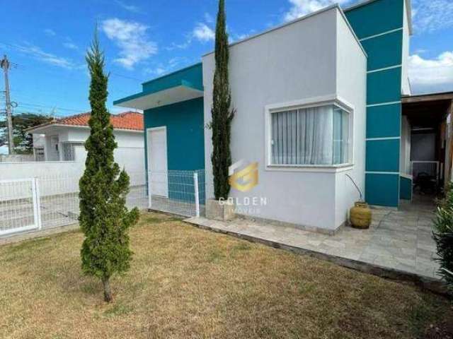 Casa com 2 dormitórios à venda, 71 m² por R$ 580.000,00 - Cento  - Tijucas/SC