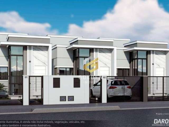 Casa com 2 dormitórios à venda, 55 m² por R$ 390.000,00 - Joaia Loteamento Flora e Flora - Tijucas/SC