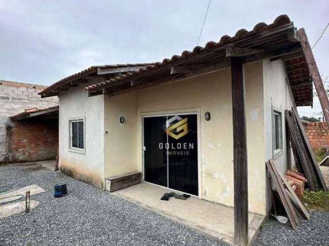 Casa com 2 dormitórios à venda, 77 m² por R$ 170.000,00 - Jardim Progresso - Tijucas/SC