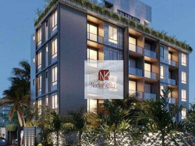 Apartamento com 2 dormitórios à venda, 55 m² por R$ 420.000,00 - Intermares - Cabedelo/PB