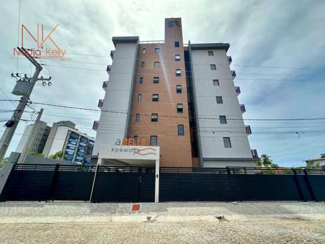 Apartamento com 1 dormitório à venda, 38 m² por R$ 334.750,00 - Formosa - Cabedelo/PB