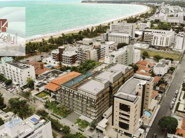 Apartamento com 1 dormitório à venda, 19 m² por R$ 395.400,00 - Cabo Branco - João Pessoa/PB