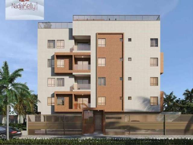 Apartamento com 2 dormitórios à venda, 54 m² por R$ 389.772,60 - Vila Sao Joao - Cabedelo/PB