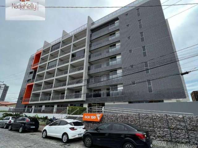 Apartamento tipo Studio de 44m² com 1 e à 200m. do mar a venda por R$ 490.000 - Jardim Oceania - João Pessoa/PB