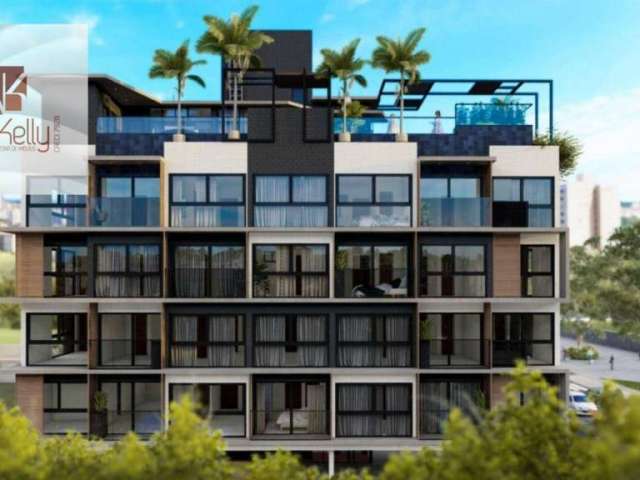 Apartamento com 1 dormitório à venda, 23 m² por R$ 205.000,00 - Intermares - Cabedelo/PB