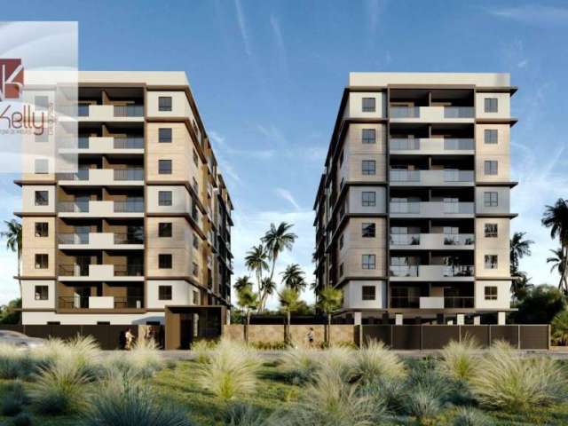 Apartamento com 2 dormitórios à venda, 52 m² por R$ 297.000,00 - Amazônia Park - Cabedelo/PB