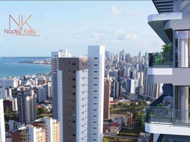 Apartamento de 87m² com 3 quartos e Varanda gourmet a venda por R$ 851.927 - Bessa - João Pessoa/PB