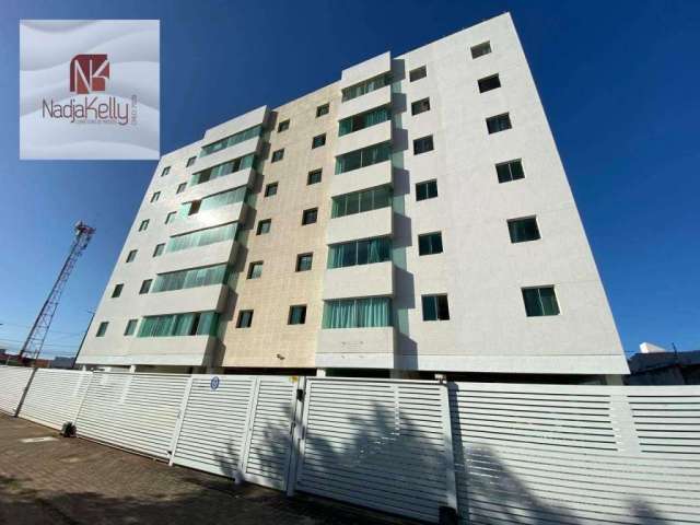 Apartamento com 2 dormitórios à venda, 55 m² por R$ 280.000,00 - Ponta de Campina - Cabedelo/PB