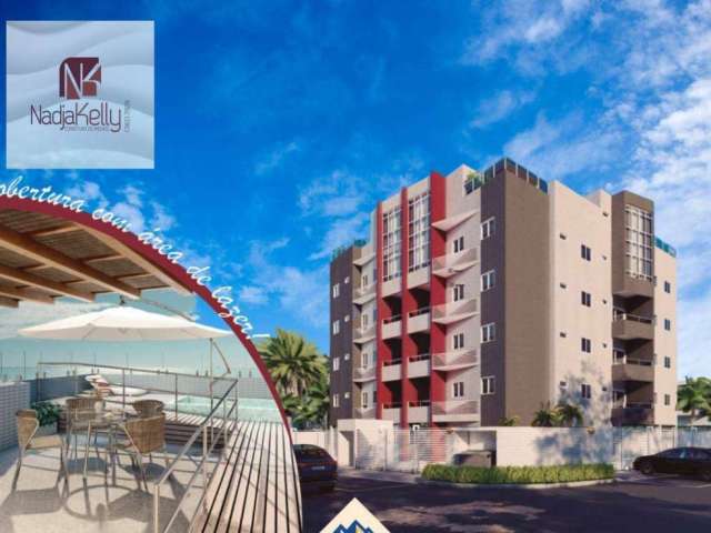 Apartamento com 2 dormitórios à venda, 61 m² por R$ 350.000,00 - Ponta de Matos - Cabedelo/PB