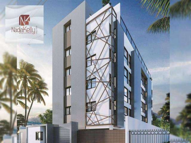 Lofts de 22 a 28 m² a 500m. da praia a venda por R$ 213.500 - Intermares - Cabedelo/PB