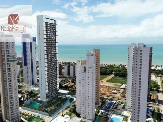 Apartamento de Alto padrão com 450m², 4 suítes e vista panorâmica a venda por R$ 4.950.000 - Altiplano Cabo Branco - João Pessoa/PB