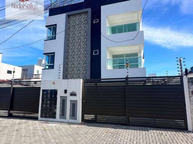 Apartamento Térreo com 2 dormitórios à venda, 110 m² por R$ 450.000 - Bessa - João Pessoa/PB