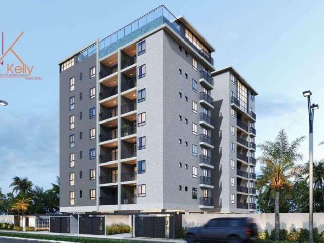 Apartamento de 50m² com 2 Quartos, a 3Mnts. do mar a venda por R$ 314.942 - Loteamento Bela Vista - Cabedelo/PB