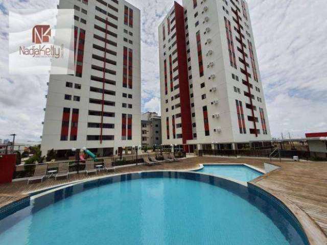 Apartamento com 3 dormitórios para alugar, 90 m² por R$ 3.500,00/mês - Aeroclube - João Pessoa/PB