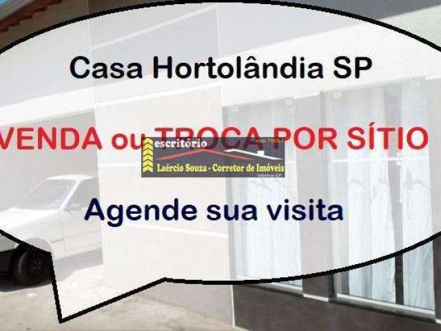 Casa Venda Hortolândia SP, Aceita Troca Por Sítio